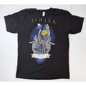 Jinjer Dead Hands Feel No Pain Band T Shirt Large Metal Concert Tee